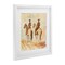 Stupell Industries Western Watercolor Cowboys Left Framed Print Under Glass, design by Petal Prints Design